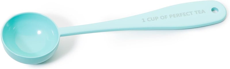 Pure Matcha Loose Leaf Tea Spoon Measure | One Cup of Perfect Tea | Stainless Steel Scoop (50's Blue) - Image 4